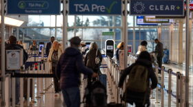 AP TSA security checkpoint Reagan National