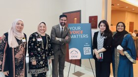 Albany Muslim Advocacy Coalition organizers with Mayor-elect Zohran Mamdani on Jan. 26, 2025