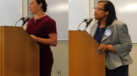 House District 20 candidates Republican Nikki Miller and Democrat Alonna Berry