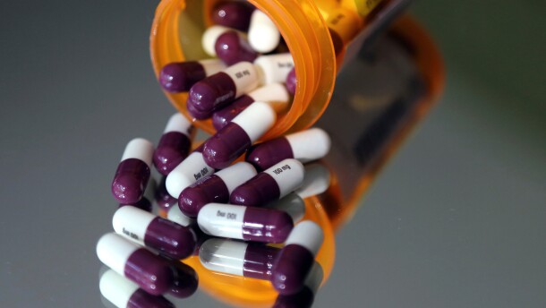 FILE - Pharmaceuticals are seen in North Andover, Mass., on June 15, 2018. President Donald Trump’s plan to change the pricing model for some medications is facing fierce criticism from the pharmaceutical industry before he’s even signed an executive order he says will lower the costs of drugs.  (AP Photo/Elise Amendola, file)