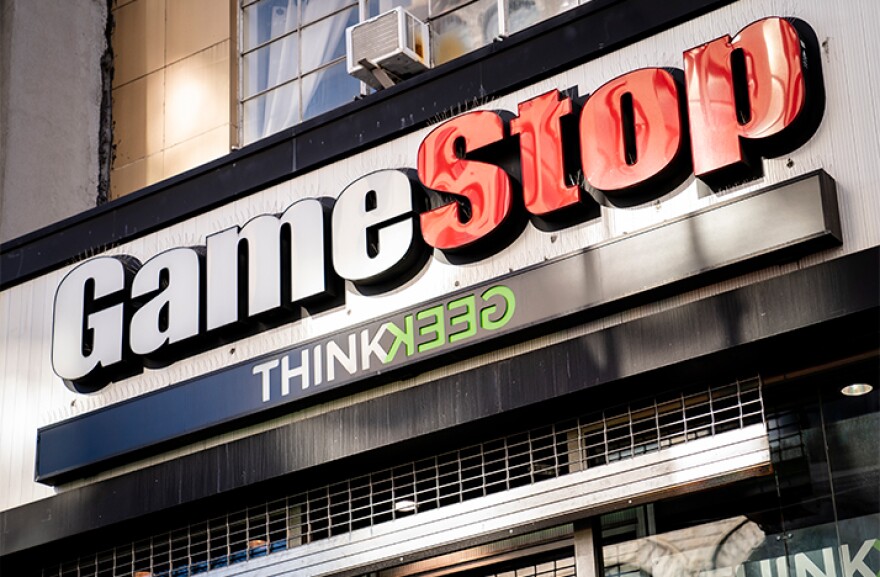 GameStop store on 14th Street at Union Square, Thursday, Jan. 28, 2021, in the Manhattan borough of New York.