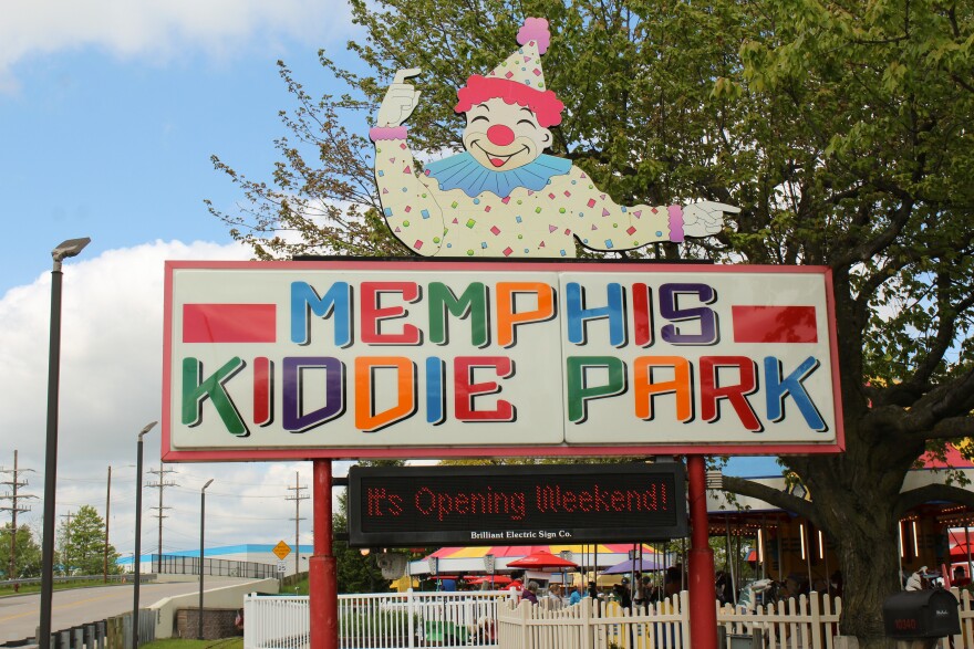 Memphis Kiddie Park on opening day of its 74th season on May 9, 2026