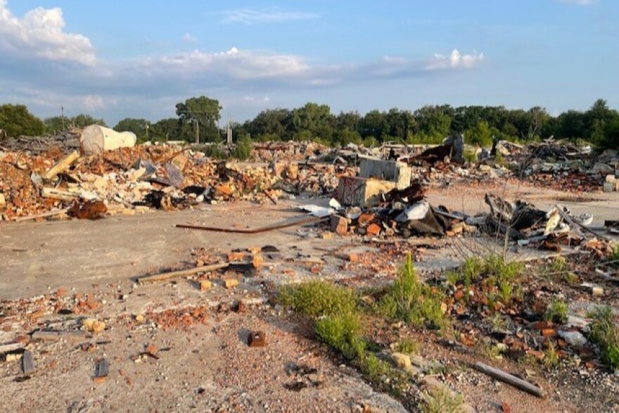 The former Columbian Enameling site.