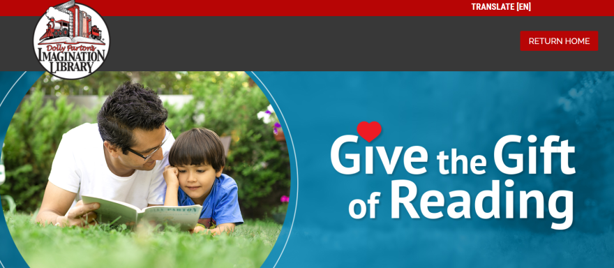 Ninety-hour of Illinois's 102 counties participate in the Imagination Library, with Rock Island County planning to start soon. The program sends three million free books a month around the world to children from birth to 5.