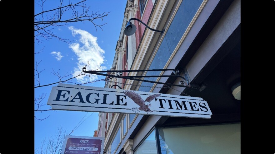 The Eagle Times is currently on hiatus after the entire staff of the paper quit.