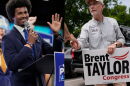 State Rep. Justin J. Pearson, D-Memphis (left) and state Sen. Brent Taylor, R-Memphis (right).