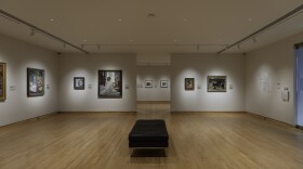 A scene from the Knoxville Museum of Art’s permanent exhibit, ‘Higher Ground: A Century of the Visual Arts in East Tennessee.’ The exhibit was first opened in 2008, but was renovated and re-opened alongside an accompanying catalog co-written by Jack Neely and Steven Wicks in 2023.