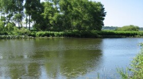 Image of the Kalamazoo River in Saugatuck.