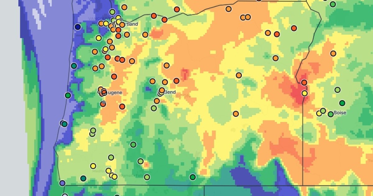 As smoke covers Northwest skies, an interactive map helps forecast air quality