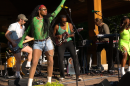 Sinkane performing live at Anderson Japanese Gardens