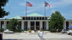 The North Carolina state legislative building.