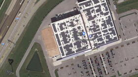 Solar panels on the roof of the IKEA furniture store in Fishers. Economic experts that spoke with the state's energy task force said more companies are looking to be located in states that can help them meet their sustainability goals.