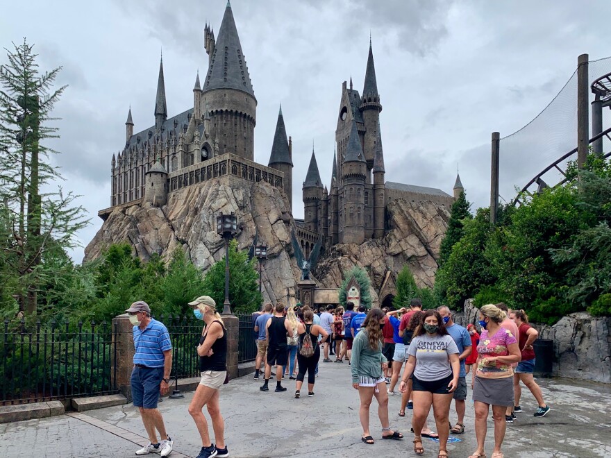 Social Distancing At Hogwarts: My First Time Back At Universal Orlando Resort | WUSF Public Media
