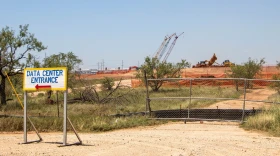 Construction on the Stargate Project in Abilene.