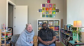 Co-owners of the Roasted Bookery, Jerry and Erin Jones, host the Humanist and Freethinkers of Cape Fear's banned book group at their bookstore.