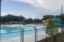 The new pool at Hopkins Park ahead of its mid-August opening.