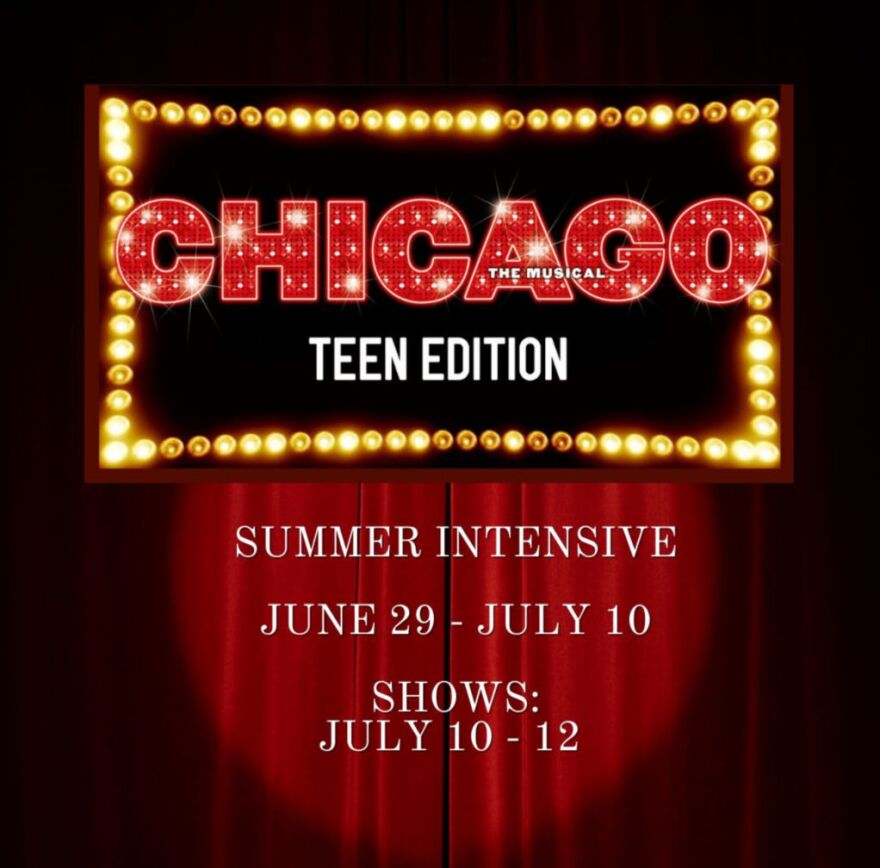 Melody Lane Theatre Graphic for 'Chicago Teen Edition'