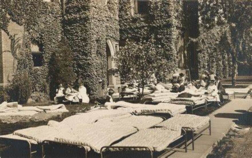 Ventilation and fresh air were remedies to treat Influenza patients during the pandemic of 1918.