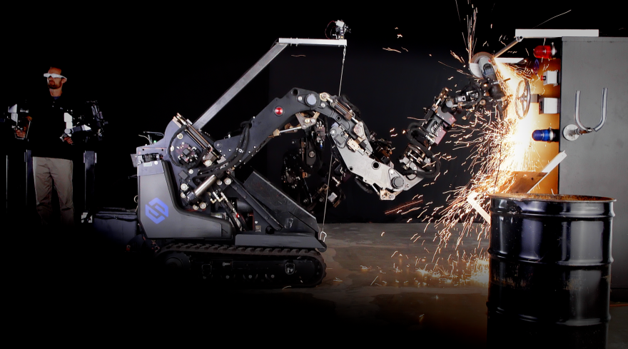 The Utah-based robotics company Sarcos is working to develop technologies to augment, instead of replacing humans working in the industrial, public safety and military sectors. 