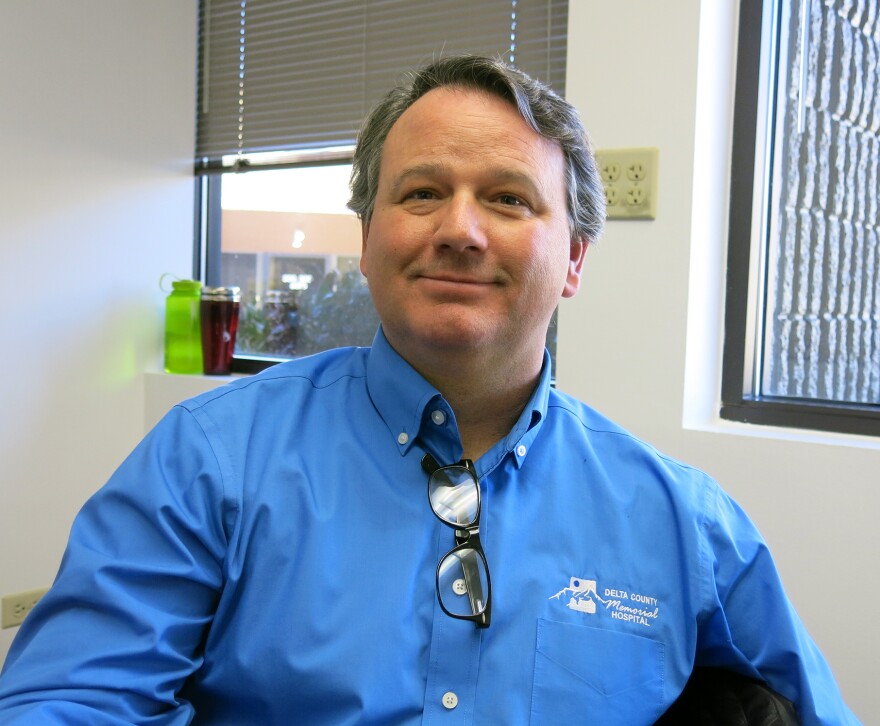 Jason Cleckler, CEO of Delta Memorial Hospital in Delta, Colo., says Medicaid expansion helped the hospital's bottom line.