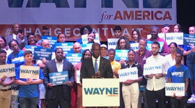 Miramar Mayor Wayne Messam on Saturday held the first rally of his recently-announced bid for the Democratic presidential nomination. 