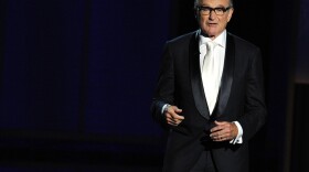 Robin Williams, seen here at the Emmy Awards in September 2013, died Monday at the age of 63.
