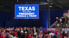 President Donald Trump holds rally at the Port of Corpus Christi on Tuesday