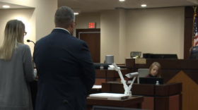 Denise Williams and her attorney face Judge James Hakinson as he explains her decision not to let the jury consider reduced charges. 12/13/2018