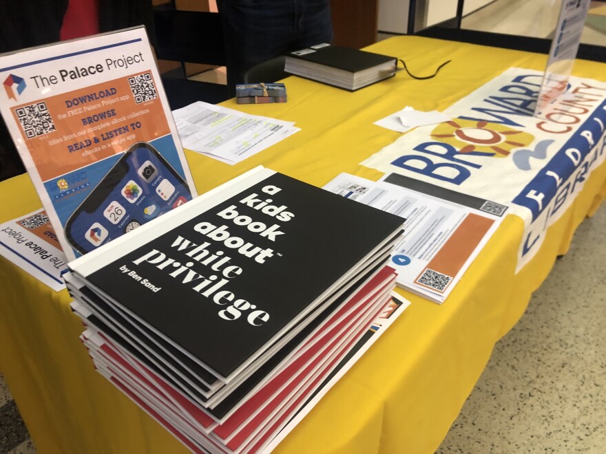 On a recent evening, the African-American Research Library and Cultural Center hosted a panel discussion on the "Freedom to Read" and a giveaway of books that have been targeted in other parts of the country.