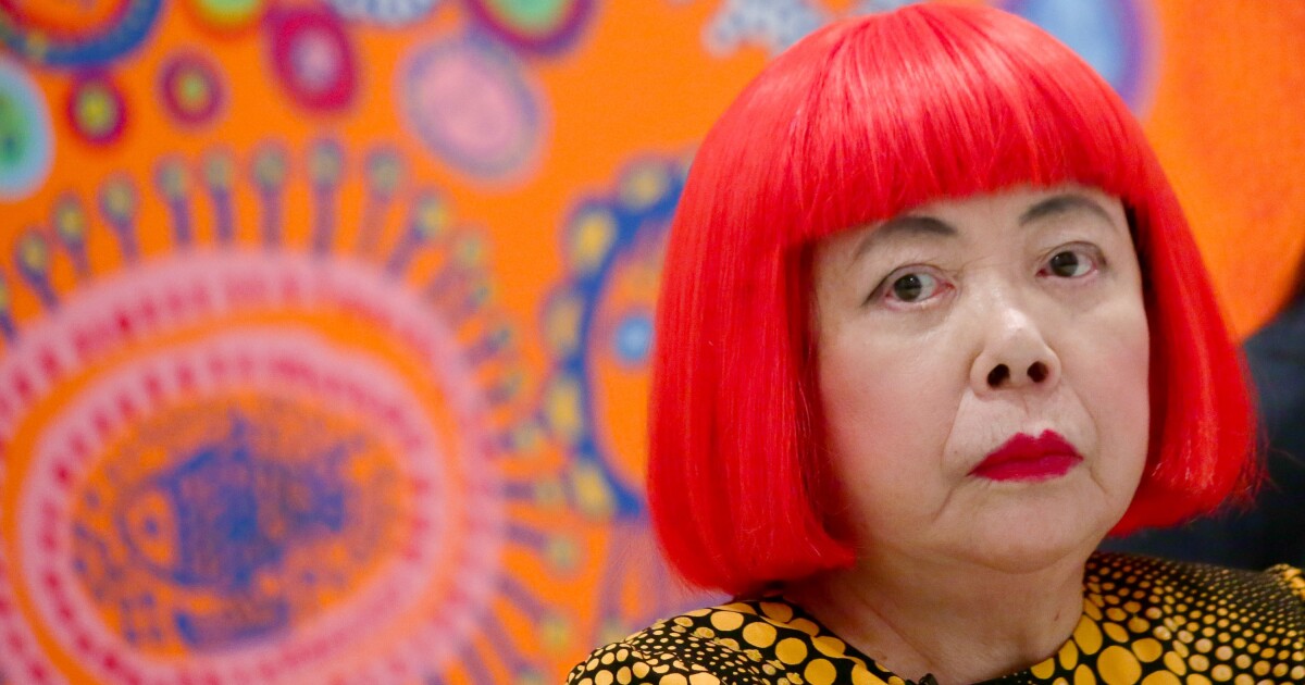 Yayoi Kusama, high priestess of polka dots, has died