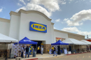The front of the new IKEA furniture store in San Marcos.