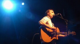 Vial told us his new album was recorded over the course of three days in a cabin in northern Michigan.