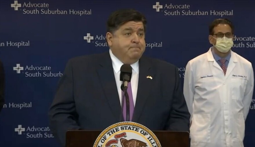 Pritzker speaks