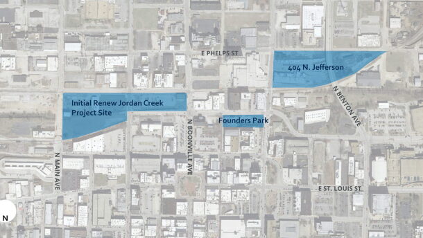 The broader Renew Jordan Creek project covers three sites downtown.
