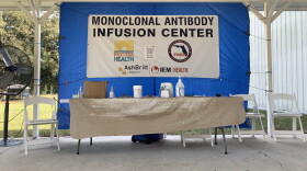The monoclonal antibody treatment clinic at Fellowship Church closes after a few months of being open. (Julia Cooper/WUFT News)