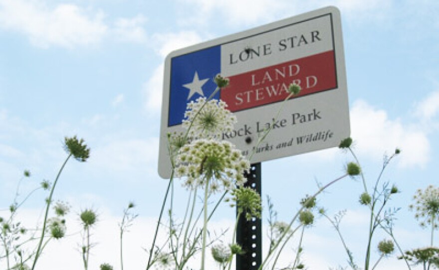 White Rock became the first public park in the state to receive a Texas Land Stewardship designation.