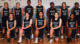 Normal West girls basketball junior varsity