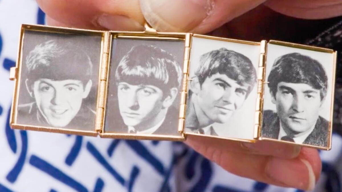 Appraisal: 1964 Gold-filled Medal Beatles Lockets | Ideastream Public Media