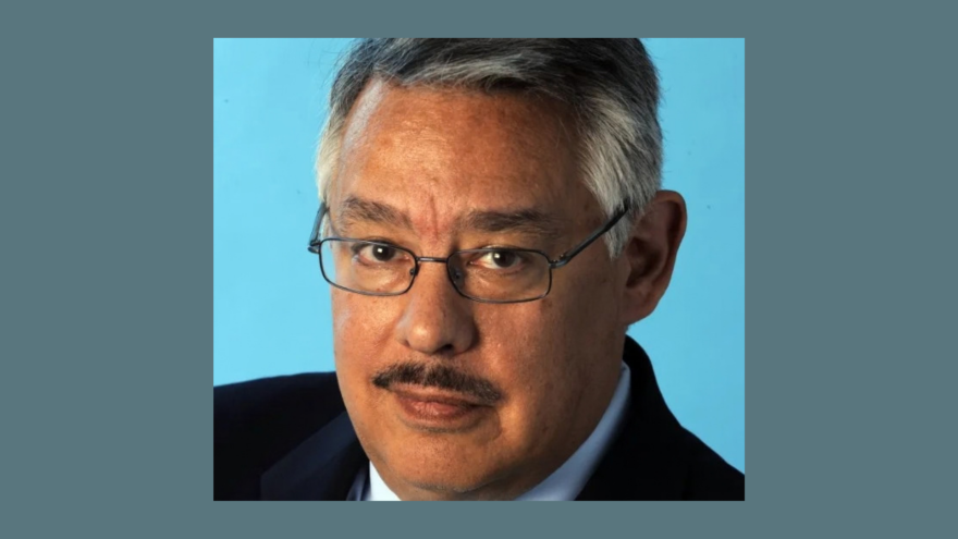 A photo of Juan Gonzalex, co-host of Democracy Now!