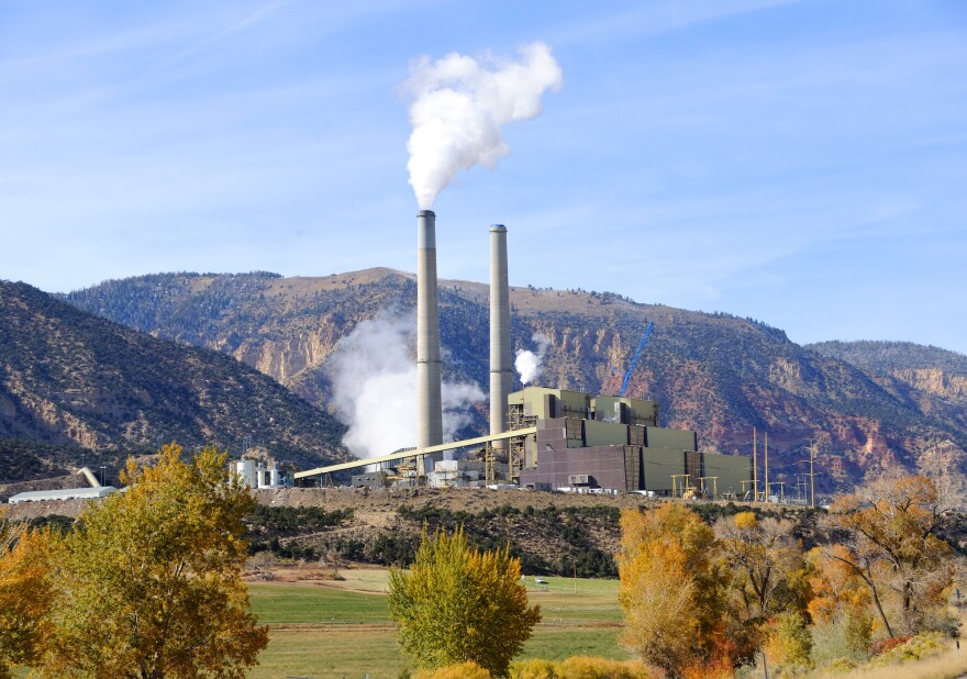 The coal-fired Huntington Power Plant in central Utah.