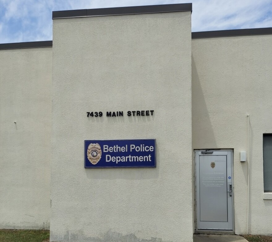 The town of Bethel Police Department building.