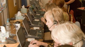Volunteering to answer phones during pledge week is a great way to support public radio. We'll even feed you while you're here.