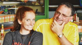 Rosie Ecker has long benefited from her dad, Buz Ecker's, passion for letter writing. Now he's on a mission to reach people cut off from friends and family during the pandemic.