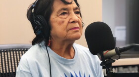 Dolores Huerta, 88, is a legendary civil rights activist and labor organizer who helped found the United Farm Workers movement.