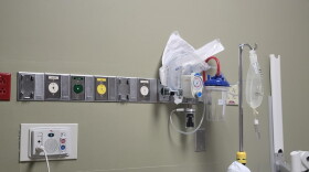 Photo of a hospital room