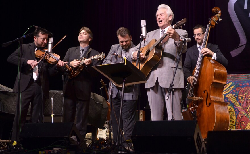 Del McCoury Band performed a reworking of Richard Thompson's "1952 Vincent Black Lightning", one of their signature tunes.