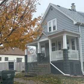 A home for sale in the City of Milwaukee.