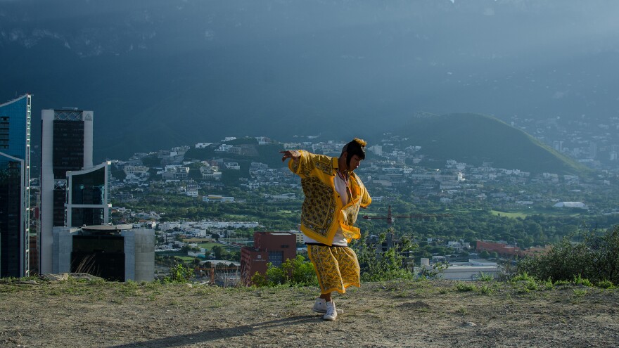 A still from Frías' new Netflix film, <em>I'm No Longer Here</em>, stars Juan Daniel Garcia Treviño in his acting debut.