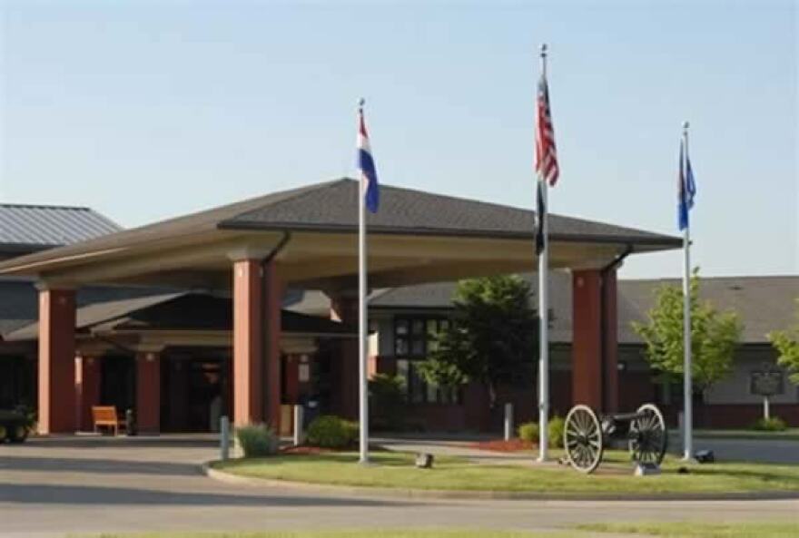 The St. Louis Veterans Home on Lewis and Clark Boulevard in St. Louis County. 