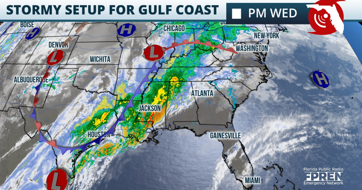 Unsettled end to week for Panhandle, above average temperatures ...